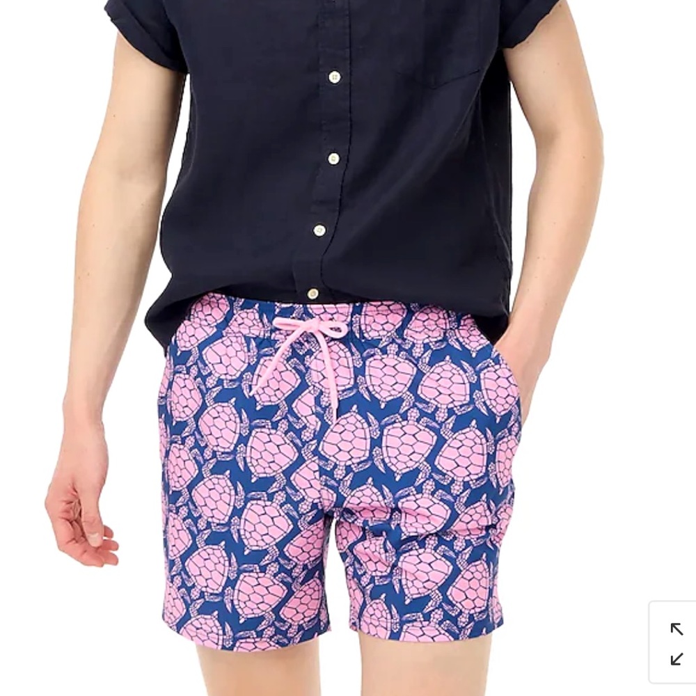 Men’s 6" printed swim trunk